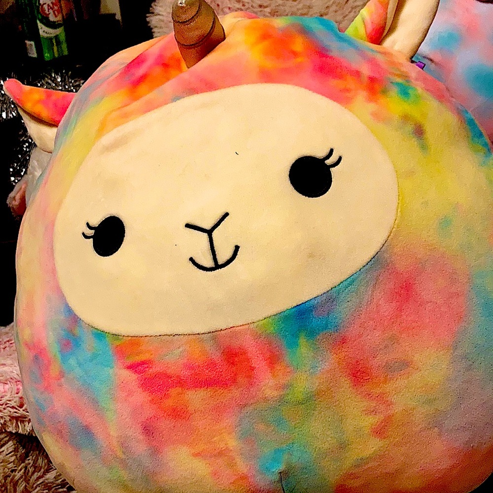 Cute llama corn squishmallow
